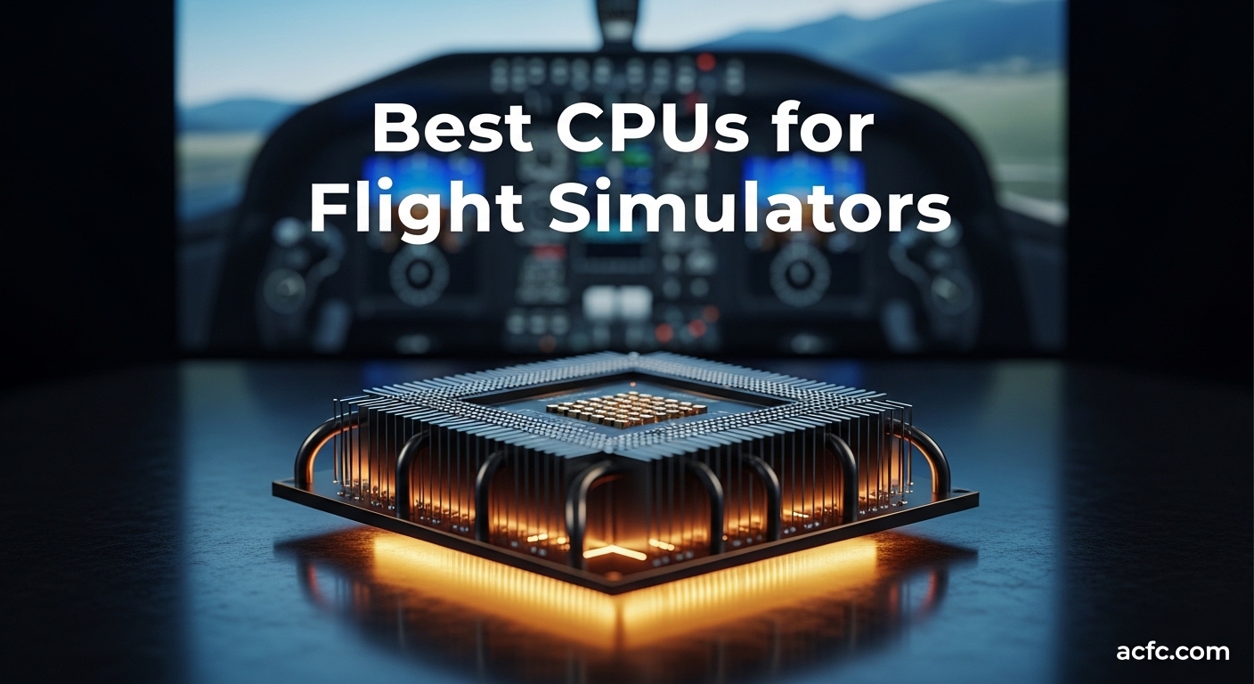 Best CPUs for Flight Simulators