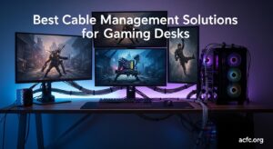 Best Cable Management Solutions for Gaming Desks