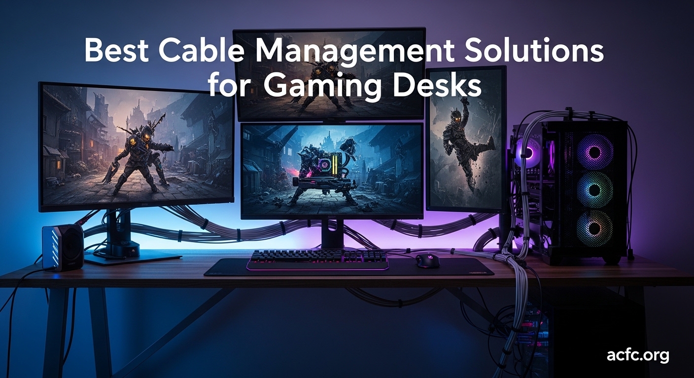 Best Cable Management Solutions for Gaming Desks