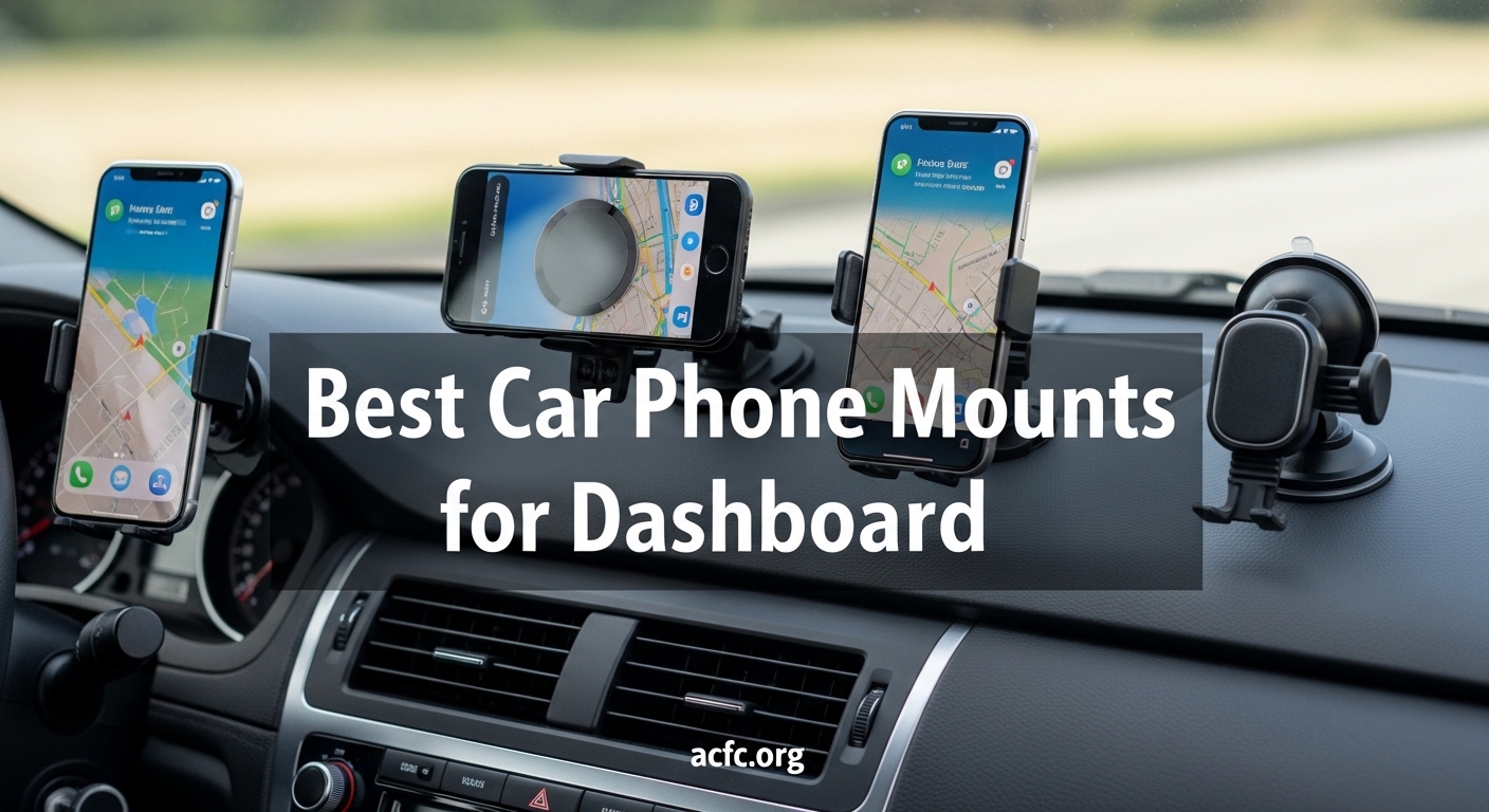 Best Car Phone Mounts for Dashboard