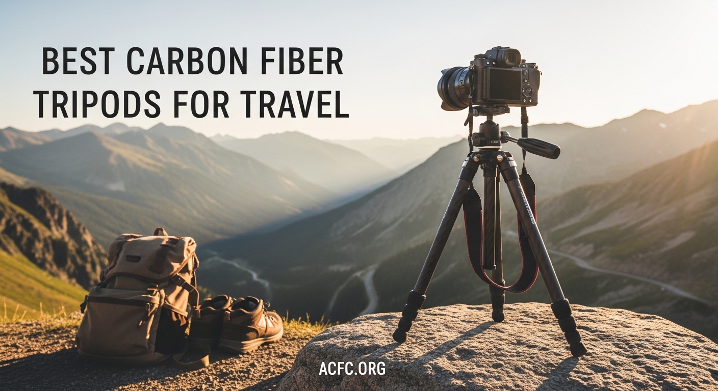 Best Carbon Fiber Tripods for Travel