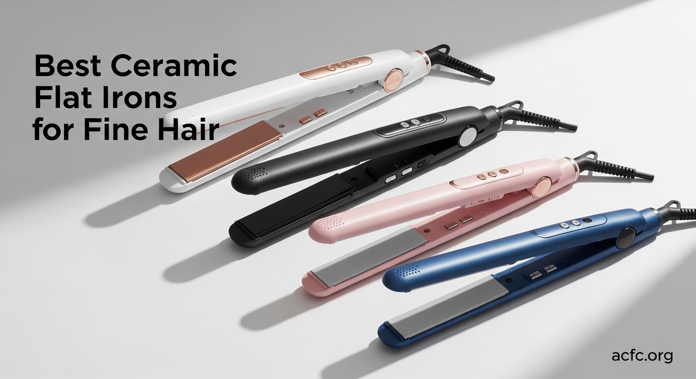 Best Ceramic Flat Irons for Fine Hair