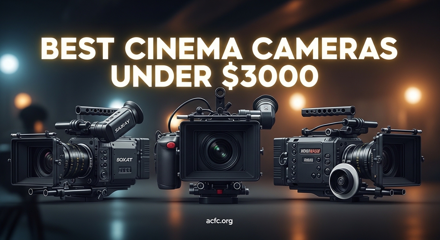 Best Cinema Cameras Under $3000