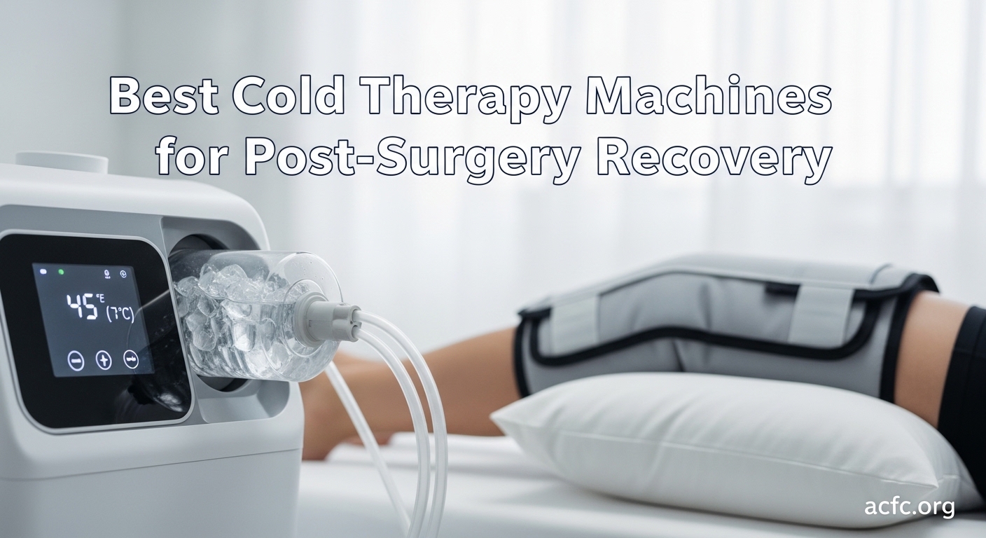 Best Cold Therapy Machines for Post-Surgery Recovery