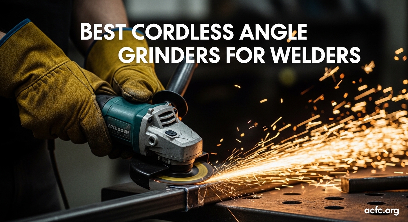Best Cordless Angle Grinders for Welders