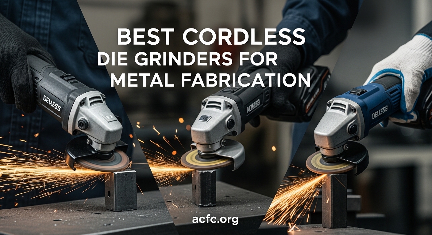 Best Cordless Die Grinders for Metal Fabrication