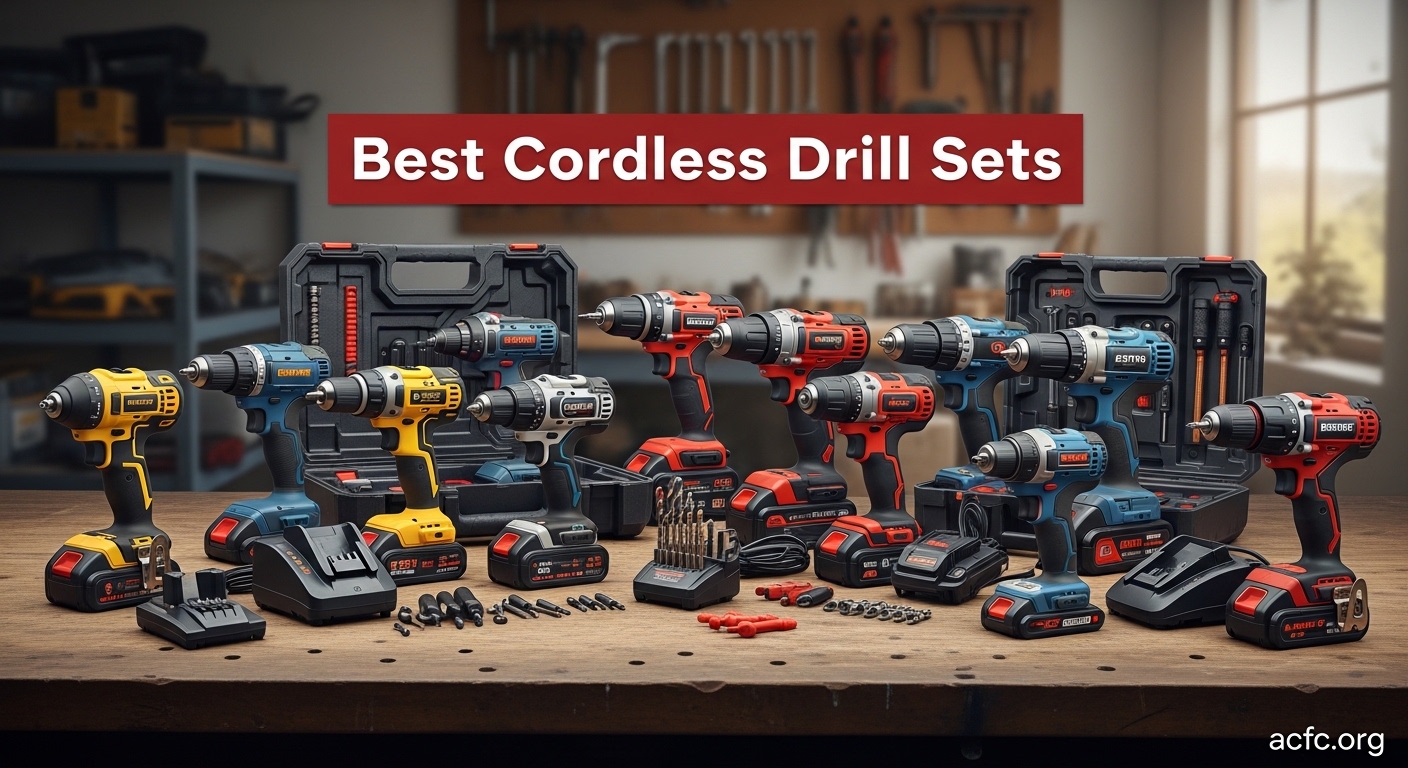 Best Cordless Drill Sets