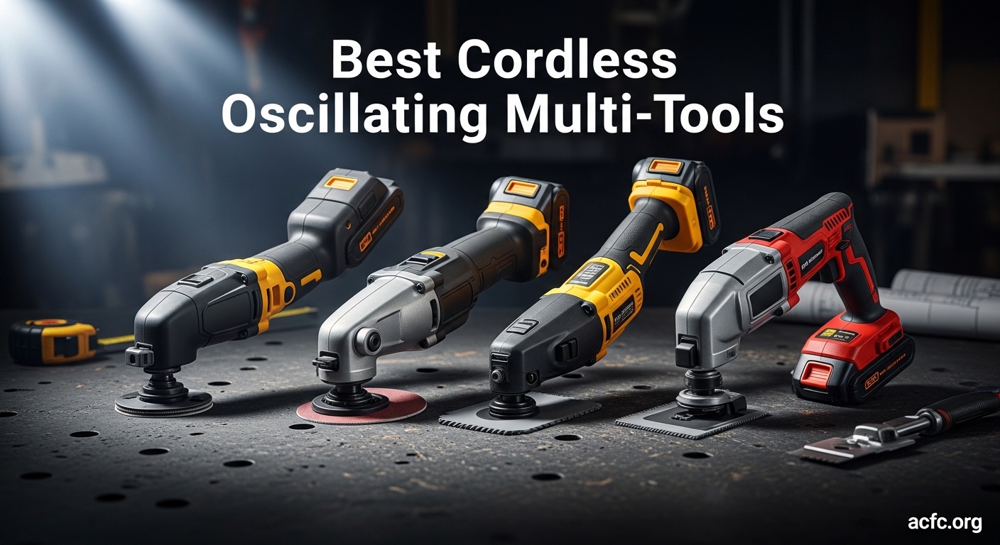 Best Cordless Oscillating Multi-Tools