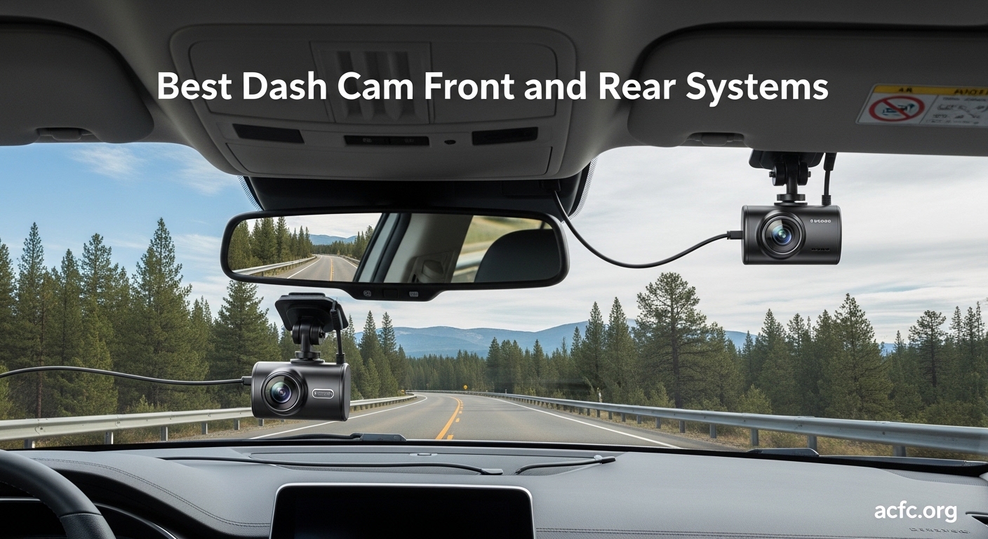 Best Dash Cam Front and Rear Systems