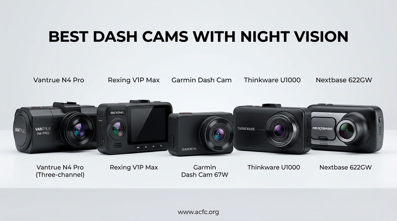 Best Dash Cams With Night Vision