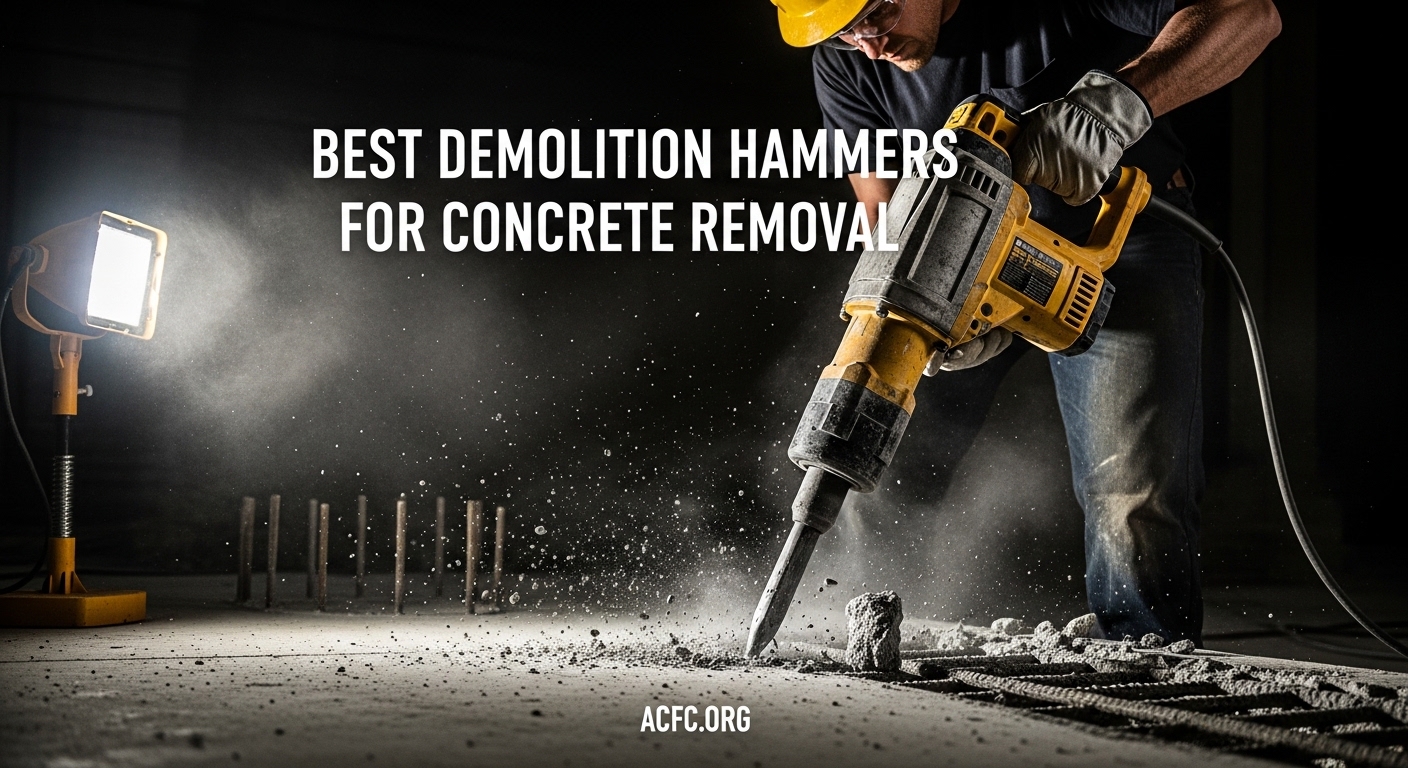 Best Demolition Hammers for Concrete Removal