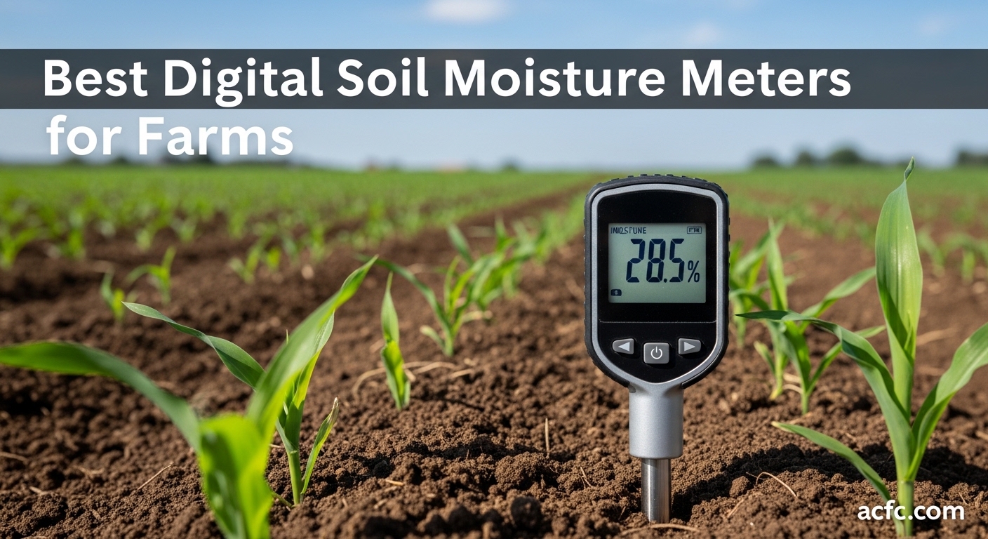 Best Digital Soil Moisture Meters for Farms