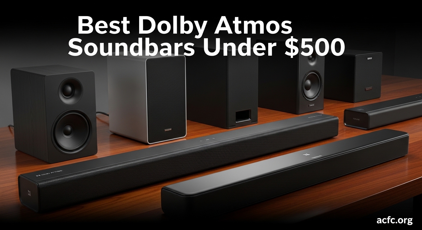 Best Dolby Atmos Soundbars Under $500