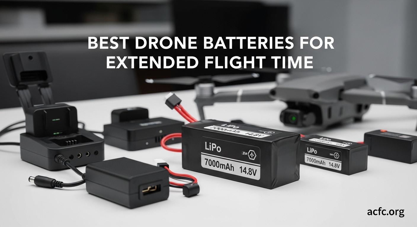 Best Drone Batteries for Extended Flight Time