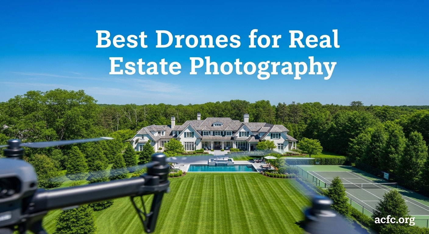 Best Drones for Real Estate Photography