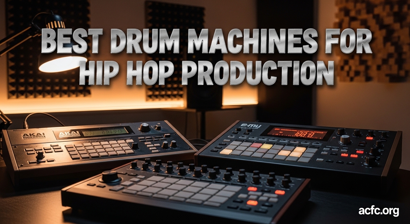 Best Drum Machines for Hip Hop Production