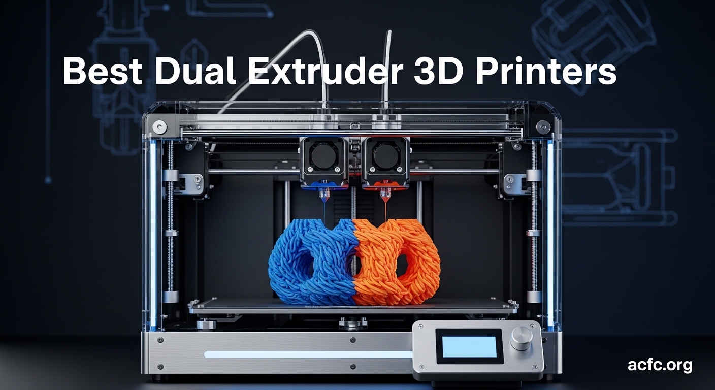 Best Dual Extruder 3D Printers