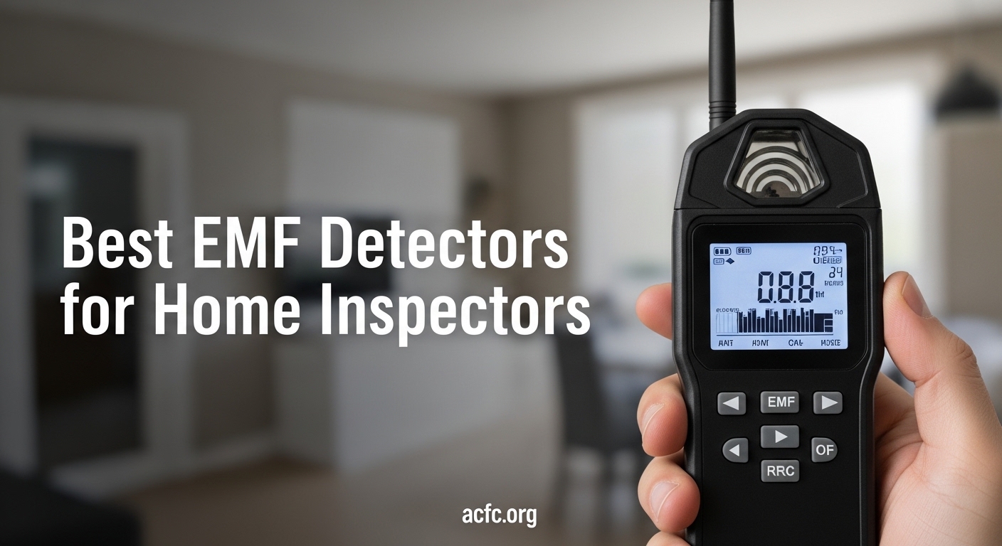 Best EMF Detectors for Home Inspectors