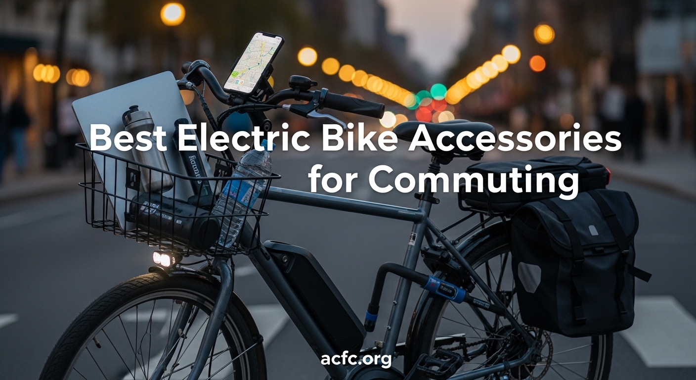 Best Electric Bike Accessories for Commuting