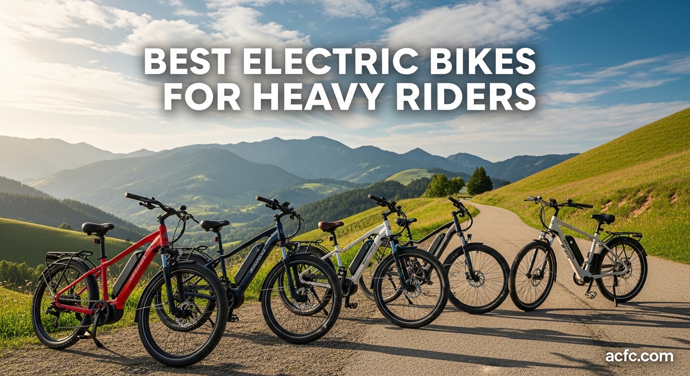 Best Electric Bikes for Heavy Riders