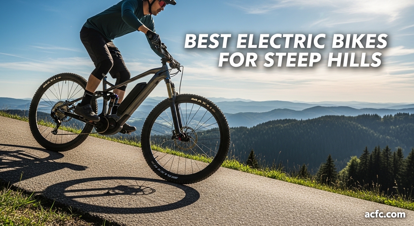 Best Electric Bikes for Steep Hills