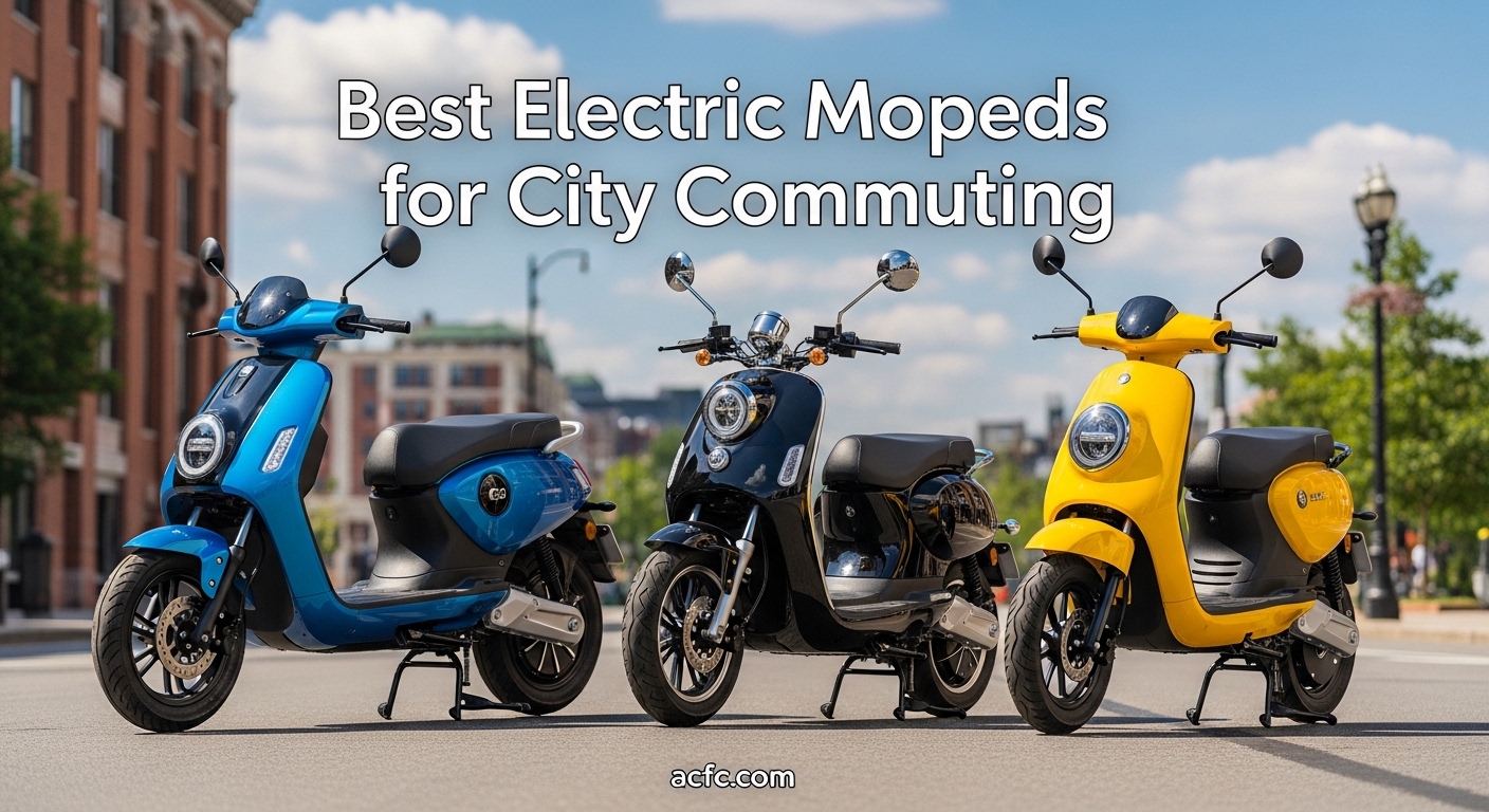 Best Electric Mopeds for City Commuting