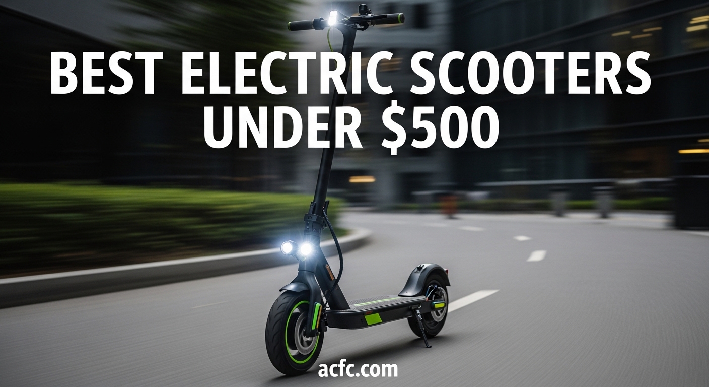 Best Electric Scooters Under $500