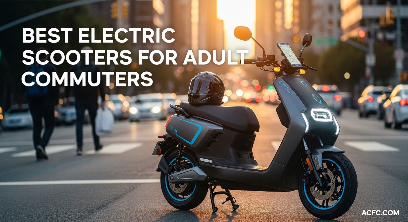 Best Electric Scooters for Adult Commuters