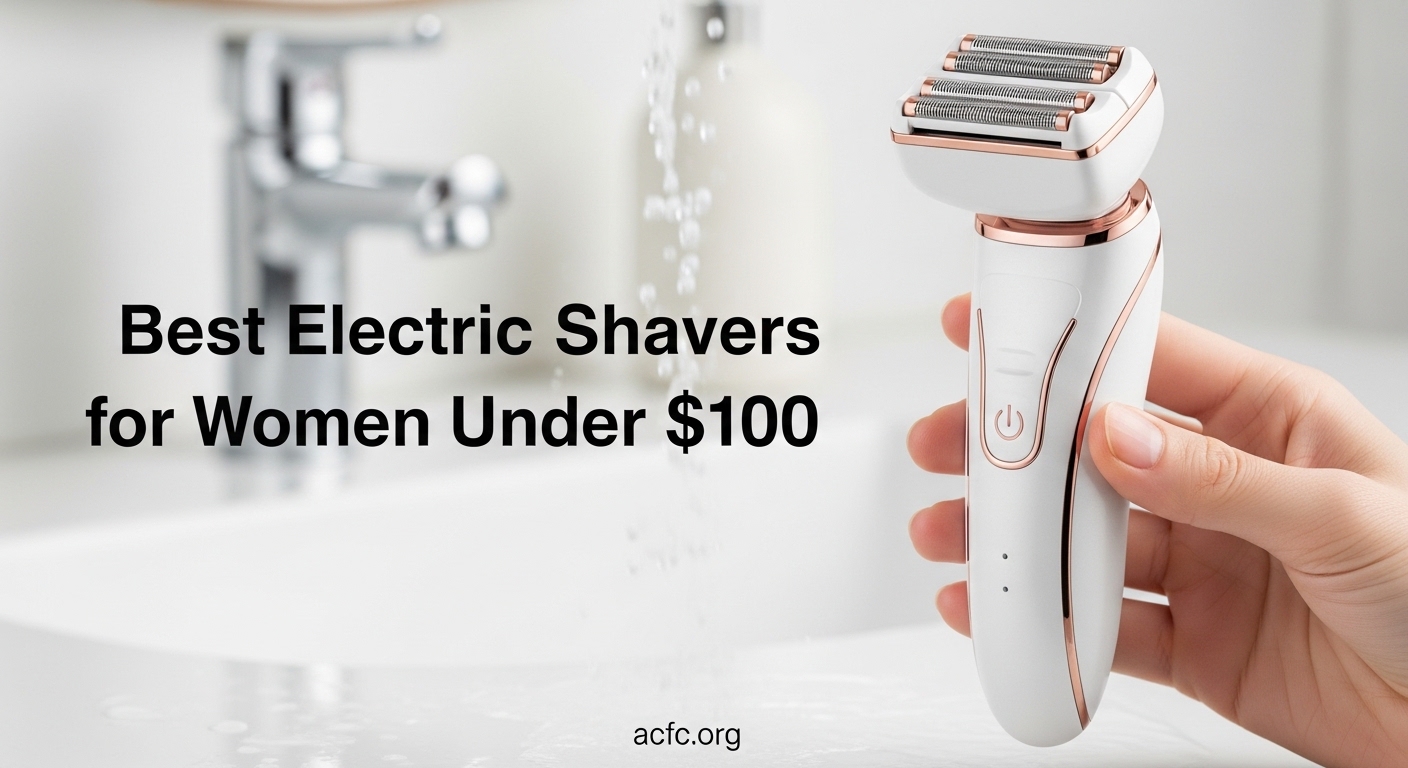 Best Electric Shavers for Women Under $100