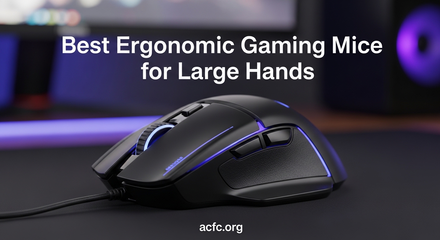 Best Ergonomic Gaming Mice for Large Hands