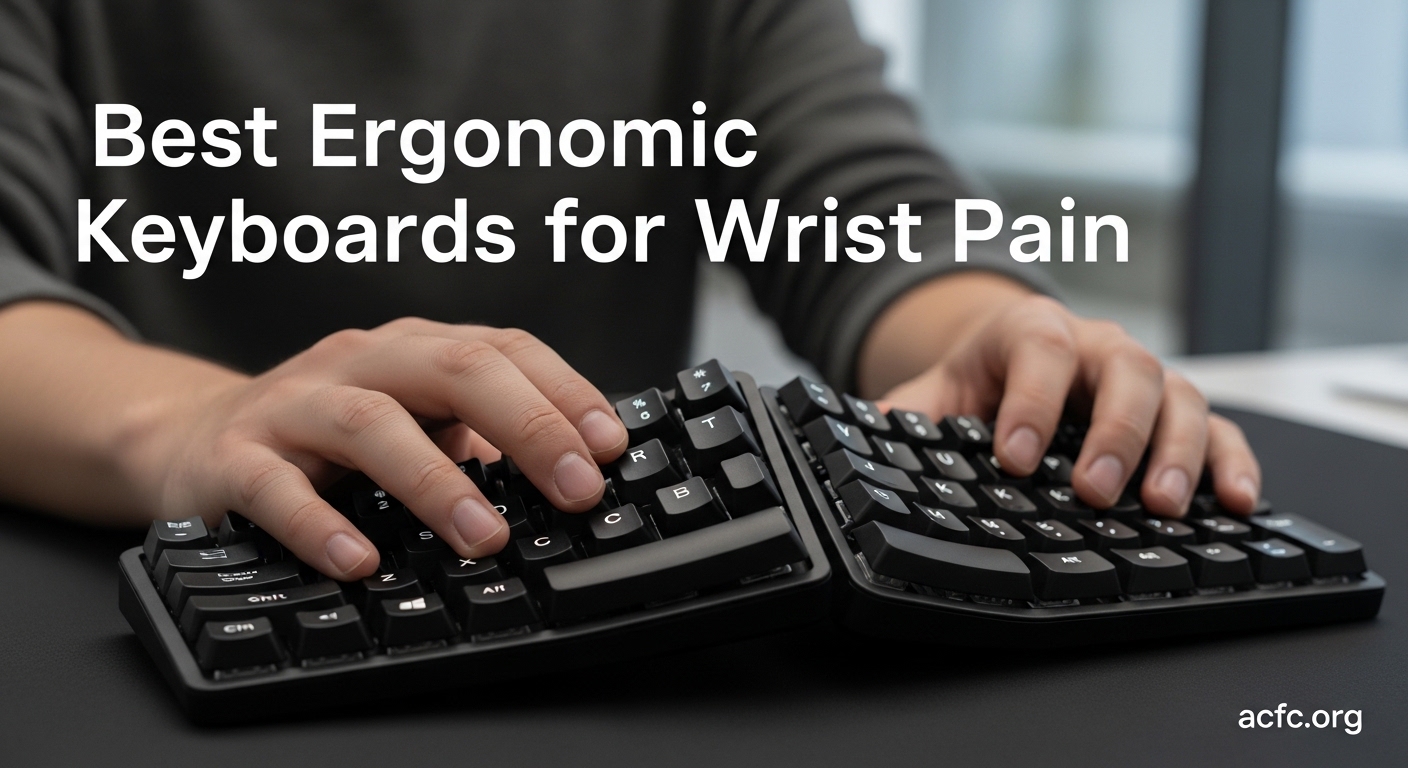Best Ergonomic Keyboards for Wrist Pain