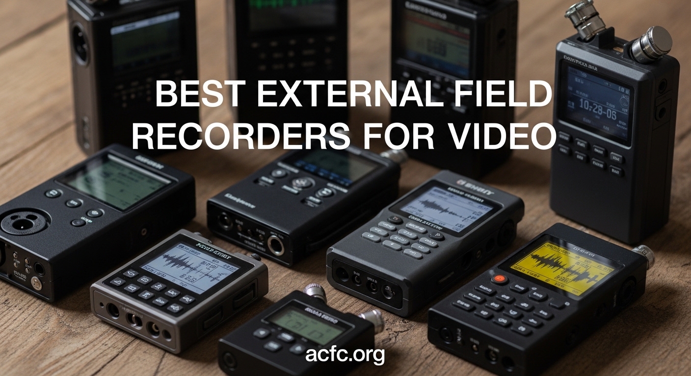 Best External Field Recorders for Video