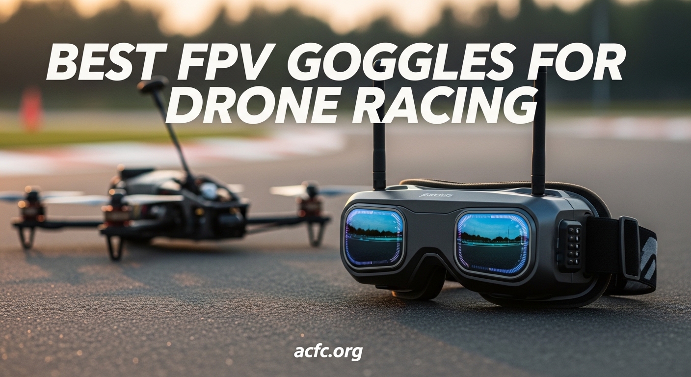 Best FPV Goggles for Drone Racing