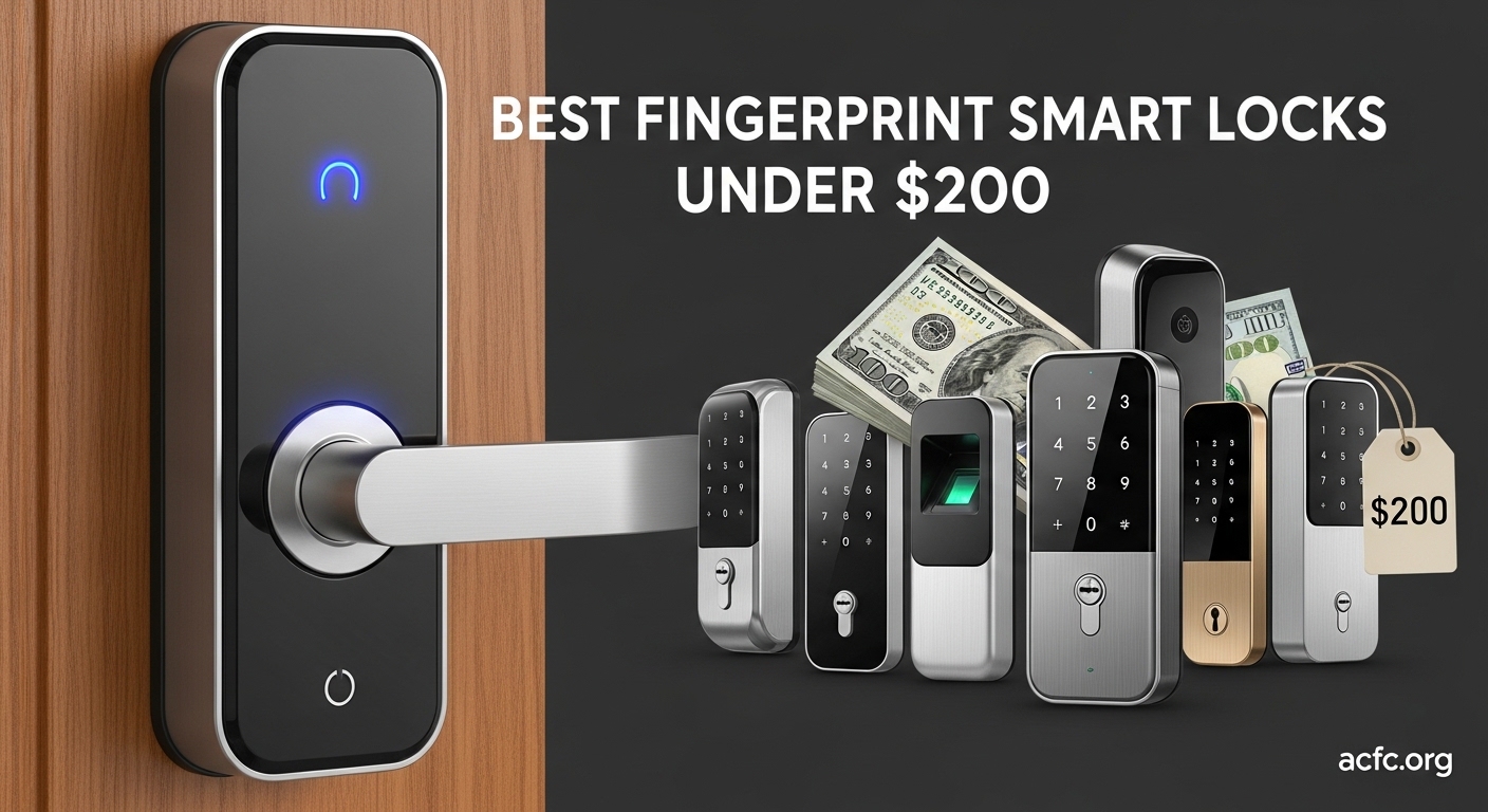 Best Fingerprint Smart Locks Under $200