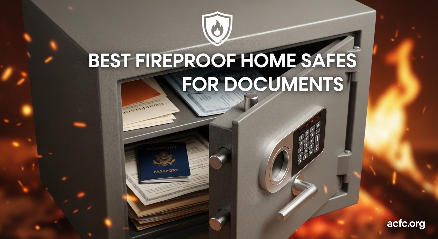 Best Fireproof Home Safes for Documents