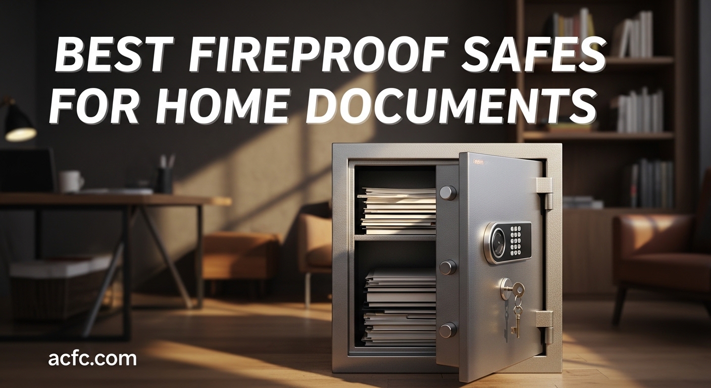 Best Fireproof Safes for Home Documents