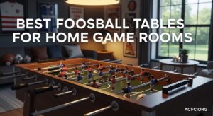Best Foosball Tables for Home Game Rooms