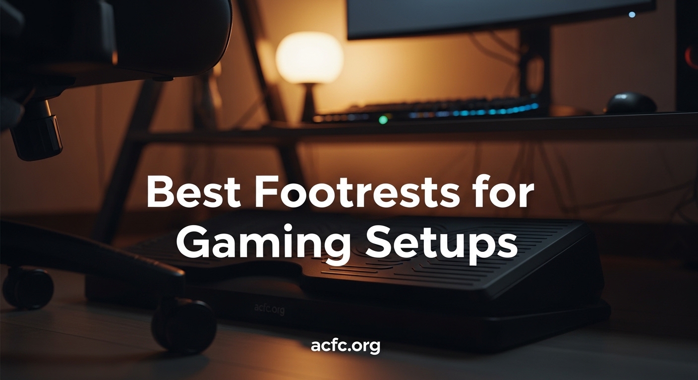 Best Footrests for Gaming Setups