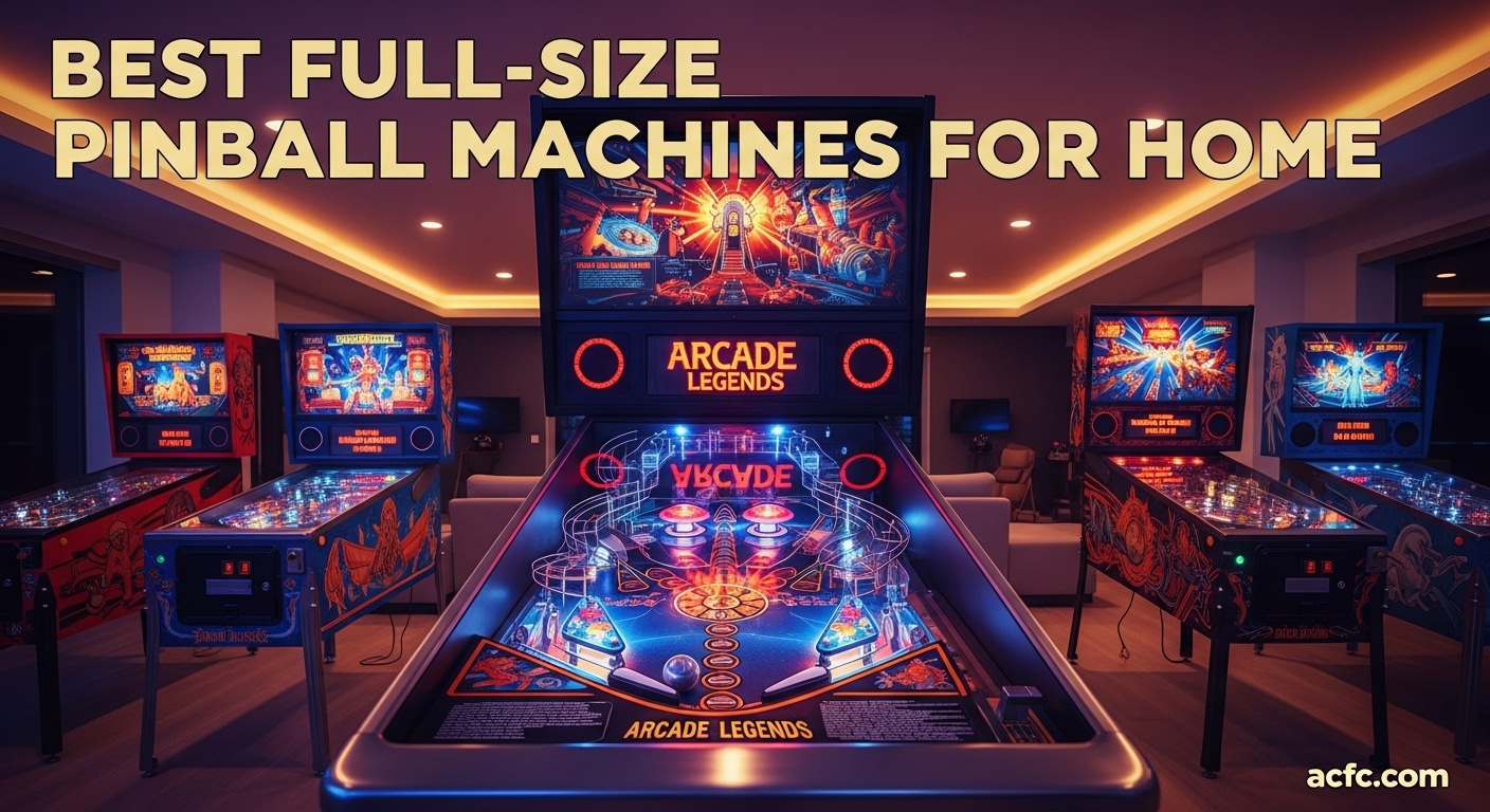 Best Full-Size Pinball Machines for Home