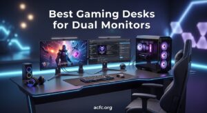Best Gaming Desks for Dual Monitors