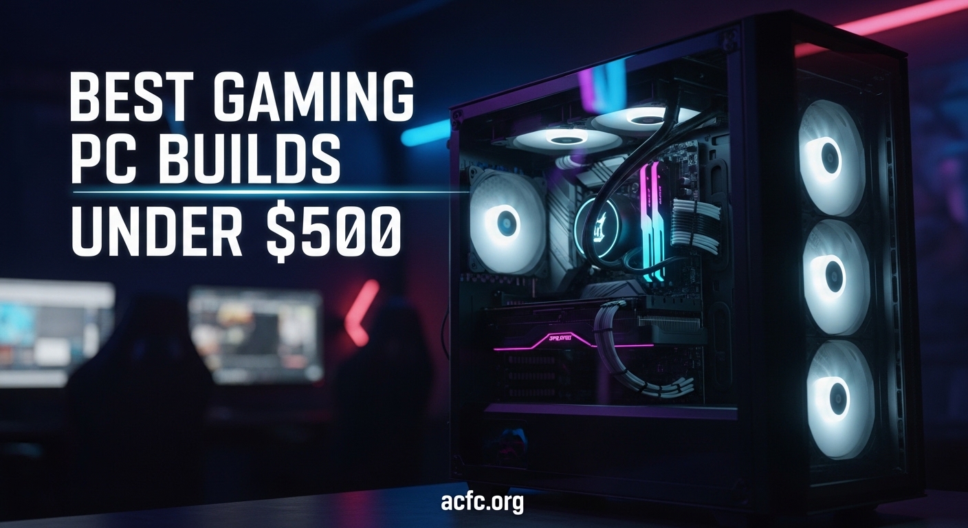 Best Gaming PC Builds Under $500