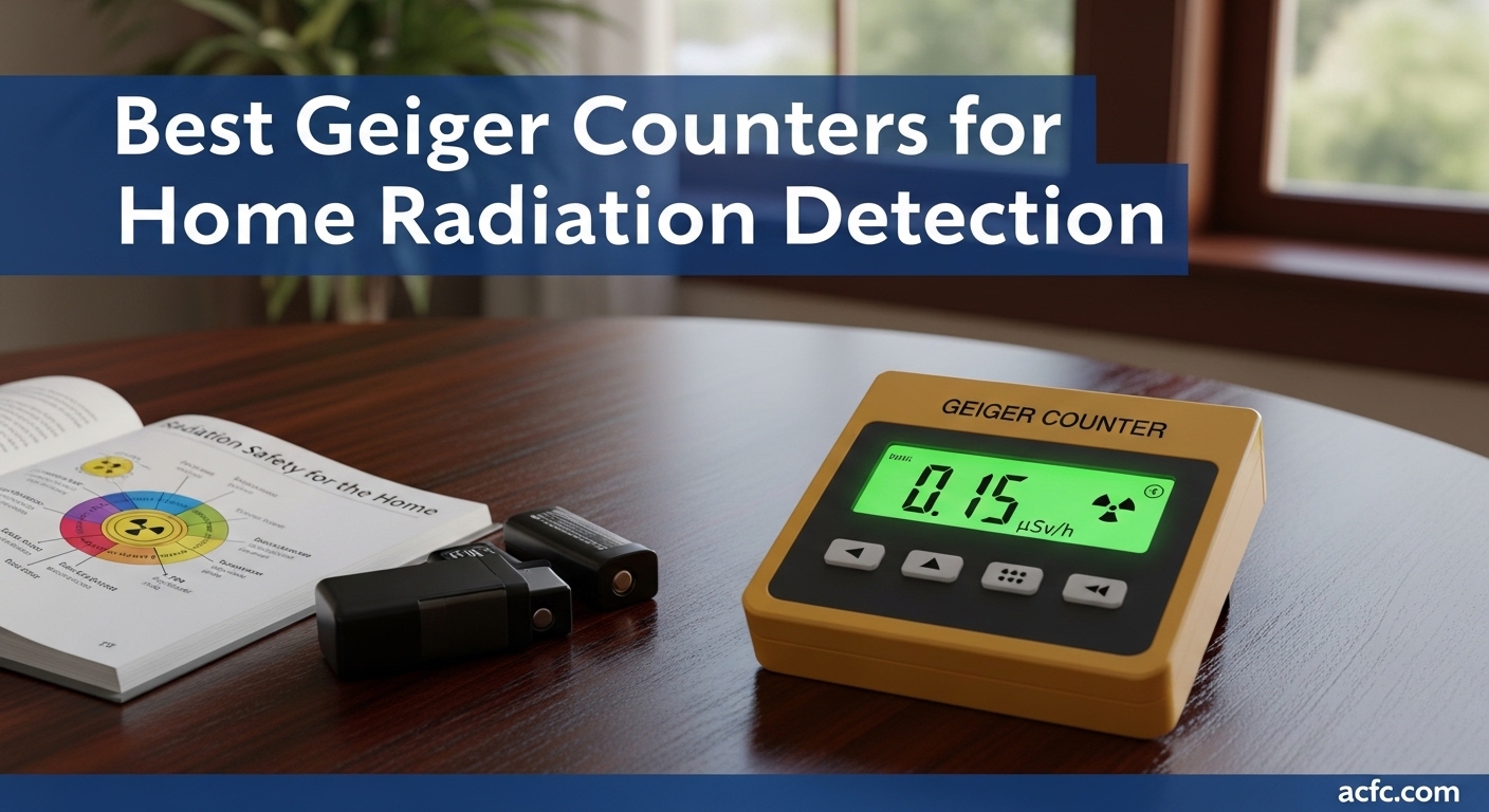 Best Geiger Counters for Home Radiation Detection