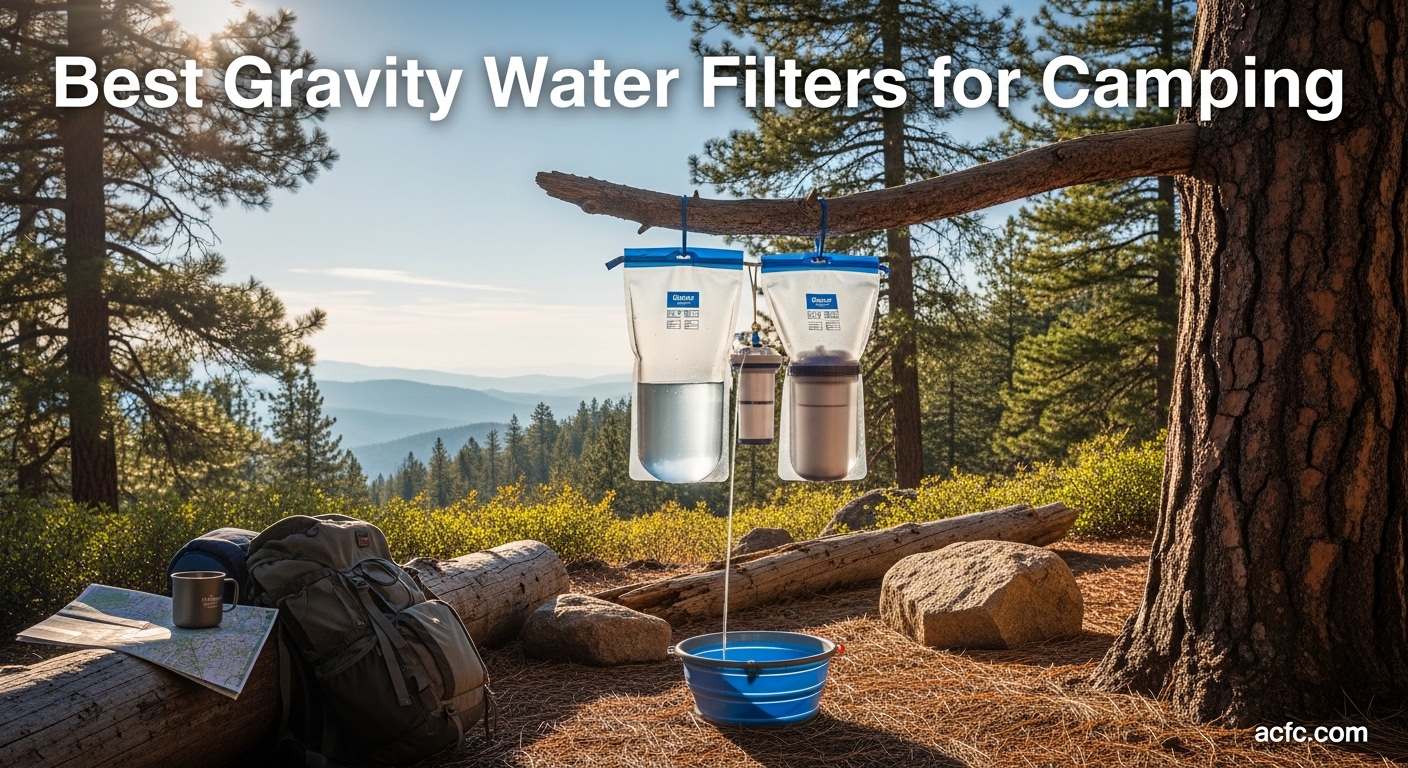 Best Gravity Water Filters for Camping