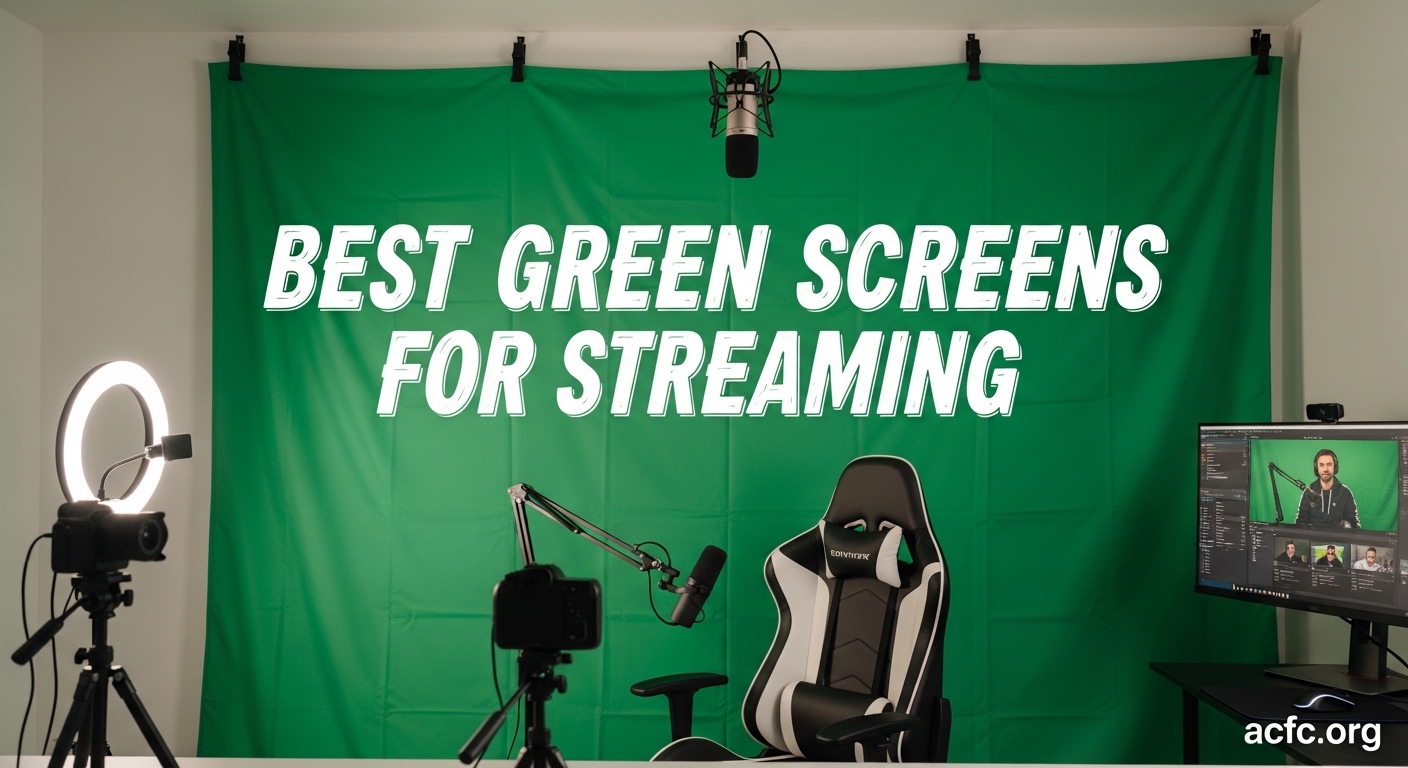 Best Green Screens for Streaming