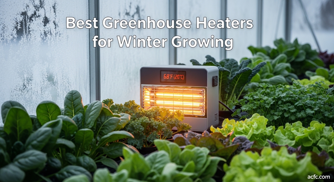 Best Greenhouse Heaters for Winter Growing