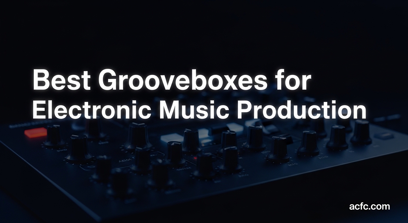 Best Grooveboxes for Electronic Music Production