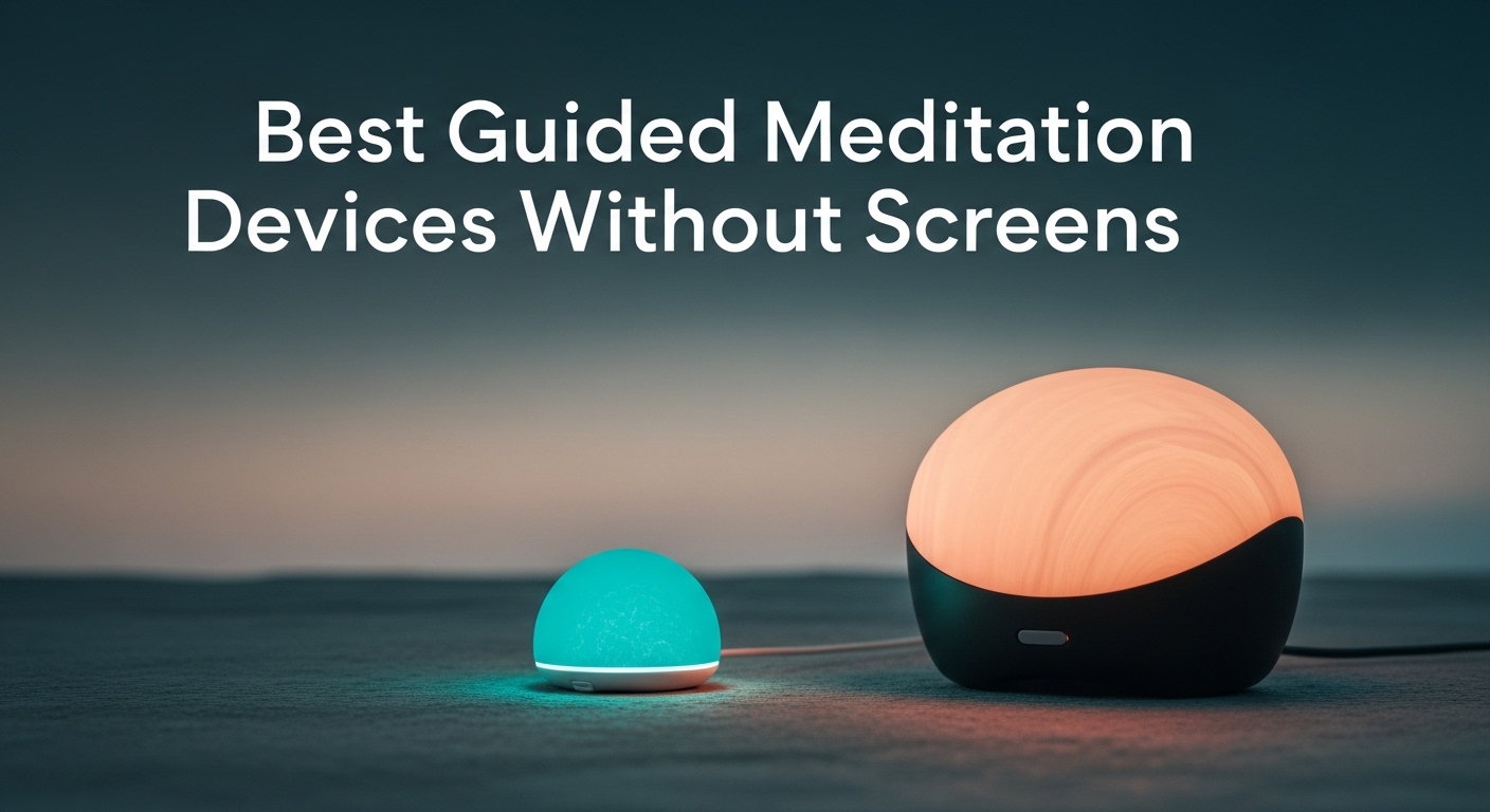 Best Guided Meditation Devices Without Screens