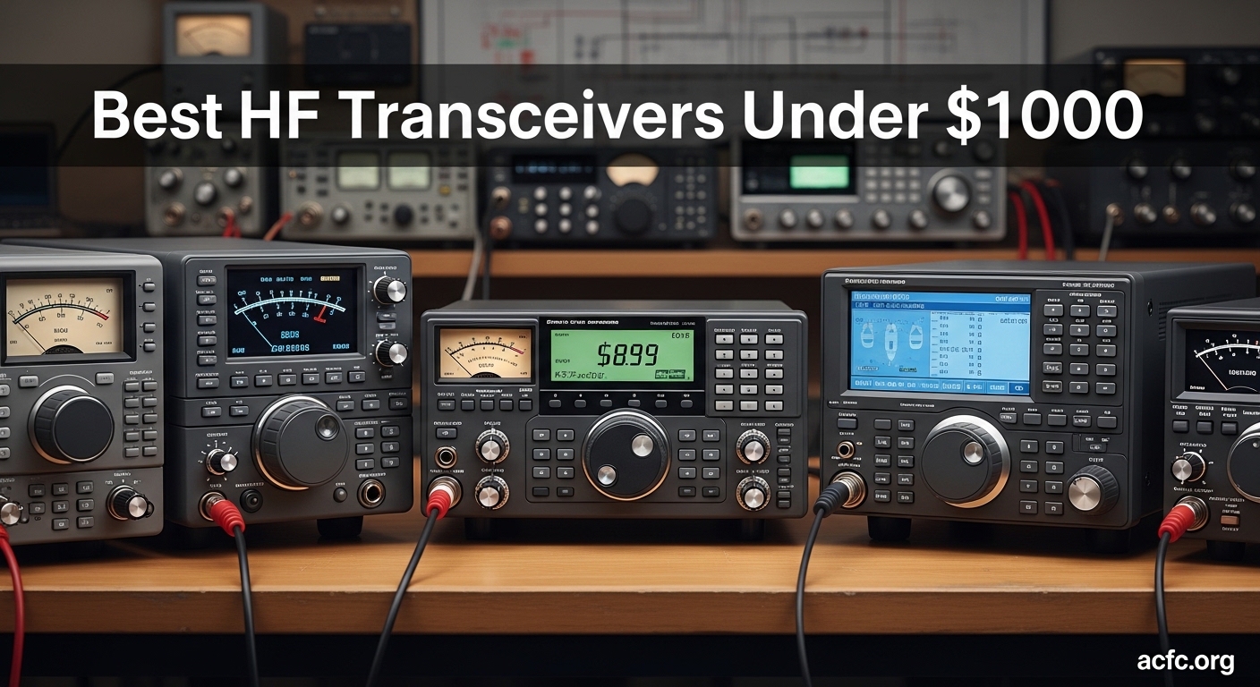 Best HF Transceivers Under $1000