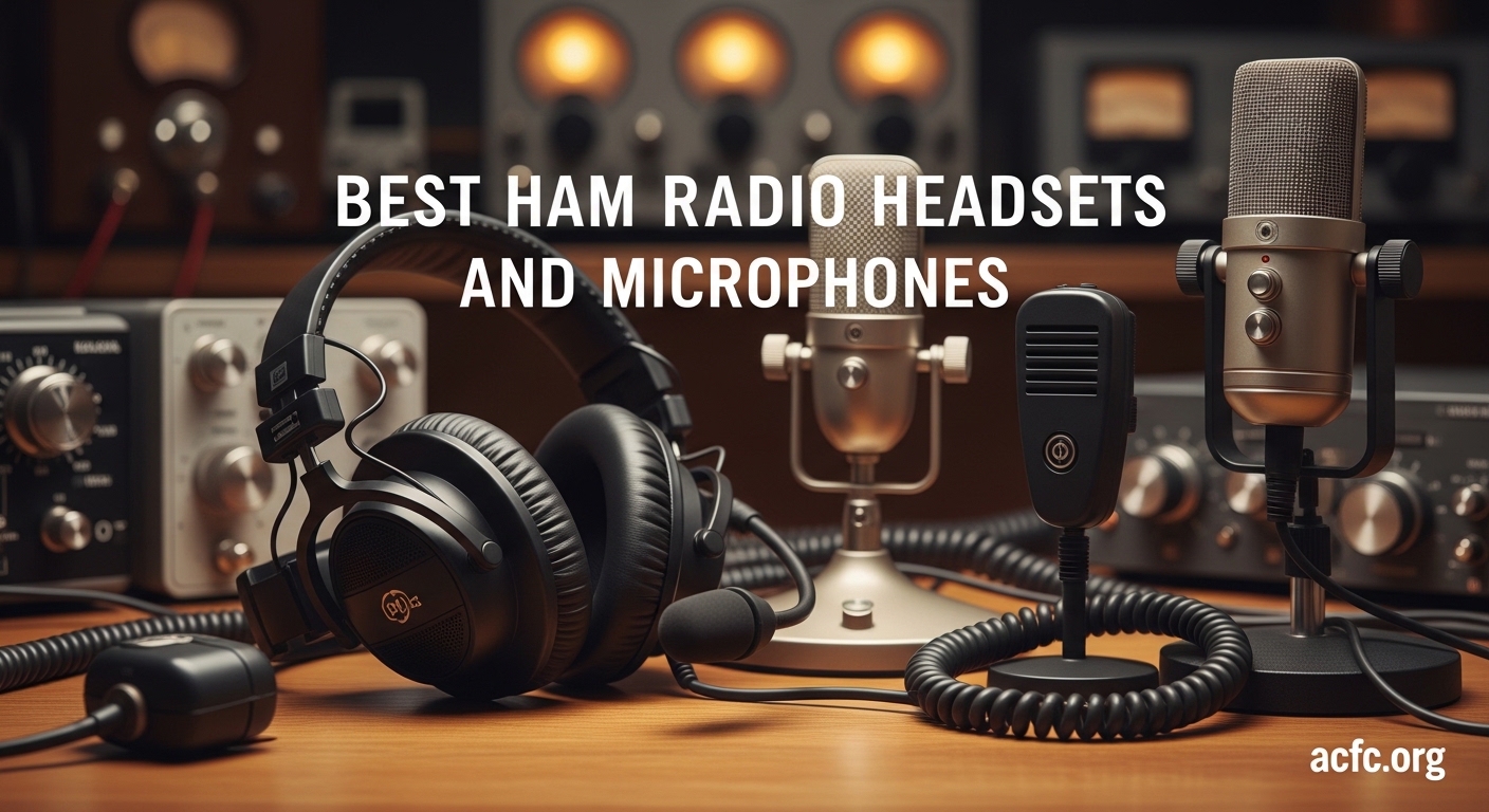 Best Ham Radio Headsets and Microphones