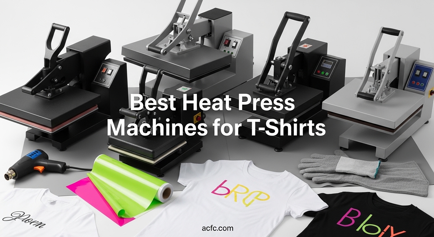 Best Heat Press Machines for T-Shirts